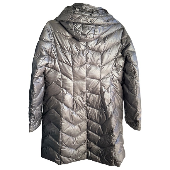 VINCE CAMUTO Winter Puffer Jacket Black Large - Picture 3 of 7